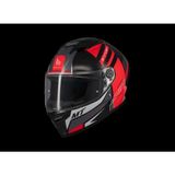 Kask mt Stınger Tron B15 Parlak Siyah/kırmızı - Siyah - Kırmızı