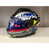 Kask Shark D-Skwal 3 Streetrush Siyah Mavi Krom - XL - Siyah - Mavi - Krom