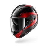 Kask Shark Oxo Mekarıum Çene Açılır Siyah/kırmızı - XL - Siyah - Kırmızı