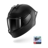 Kask Shark Skwal Cup Dark Shadow Mat Siyah Kapalı - XL