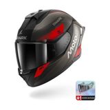 Kask Shark Skwal Cup Motogp Mat Kapalı Gri/kırmızı - Gri - Kırmızı