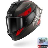 Kask Shark Skwal Cup Motogp Mat Kapalı Gri/Kırmızı