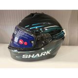 Kask Shark Skwal I3 Lıght-Blur Siyah/mavi/yeşil - Siyah - Mavi - Yeşil