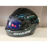 Kask Shark Skwal İ3 Lıght-Blur Siyah/Mavi/Yeşil