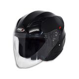 Kask Shıro Sh-450 Çenesiz Parlak Siyah