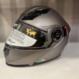 Kask Sway 926 Mat Titanyum Çene Açılır