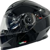 Kask Sway 926 Parlak Siyah Çene Açılır