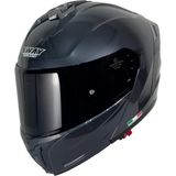 Kask Sway Sw 919 Hd Grey Parlak Çene Açılır - Parlak Gri - M