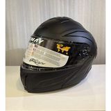 Kask Sway Sw 919 Matt Black Line Çene Açılır - 2XL - Mat Siyah