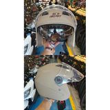 Kask Yazlık Model Kahverengi ( Xl Beden ] Cys888khxl