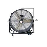 Kaşkar / Taflan Taflan Kaşkar FLD-600 Sanayi Tipi Yer Vantilatörü 60 CM