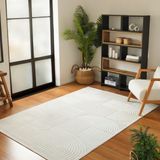 Kaşmir Halı 7/24 Sierra Toledo 200X290 cm Salon Mutfak Halısı Yolluk Kilim - 200 x 290 cm - Krem