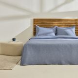 Kaşmir Home Arven Çift Kişilik Yatak Örtüsü Takımı Mavi - 230 x 240 cm