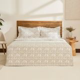 Kaşmir Home Breeze Çift Kişilik Yatak Örtüsü Takımı Gri - 240 x 250 cm