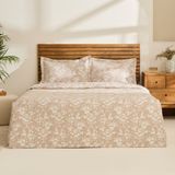 Kaşmir Home Eternal Çift Kişilik Yatak Örtüsü Takımı Bej - 240 x 250 cm