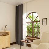 Kaşmir Home Holly Ada Koyu Gri 150x270 cm Fon Perde