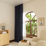 Kaşmir Home Perla Keten Petrol 150x270 cm Fon Perde