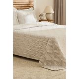 Kaşmir Home Space Çift Kişilik Yatak Örtüsü Takımı Gri