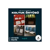 Kaspak disposable products Tek kullanımlık Koltuk/Minder örtüsü 5'li paket