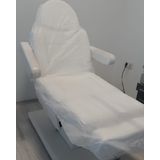 Kaspak Tek Kullanımlık Büyük sedye örtüsü- 30 Adet- 100x240 cm- LASTİKLİ
