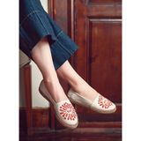 Kastamonu Taş Baskı Kadın Taba Desenli Espadril 25SFD20826F