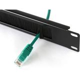 Kastap 1U 19'' Fırçalı Metal Kapama Paneli, Rack Kabinet Aksesuarı