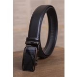 KASVA DERİ 3.5 Cm Otomatik Kemer