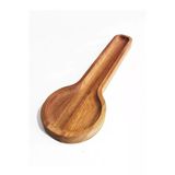 Kasva Lux Dogal Gürgen Ağaç Kaşıklık Kirli Kaşıklık Altlığı Ahşap 32X10 Cm Handmade