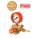 Kasweld 2200 Serisi Propan Gaz Basinc Dusurucu Manometreli Tup Regulator Lulesi Iso 2503 Kalite