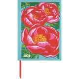 Kat Menschik - Flowers 2026 - Peonies - Günlükler - Kitap Takvimi - Cep Takvimi - 16x22: Magneto Diary