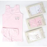 Katamino Pearly Kız Geniş Askılı Slip Takım K128644 Asorti