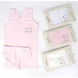Katamino Pearly Kız Geniş Askılı Slip Takım K128644 Karışık Renk