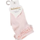 Katamino Teri Aks Bebek Çorabı 46206 Pembe 6-12 Ay