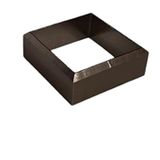 KATAR 40x40 Dikme Flanşı 8 li Paket (Bronz)