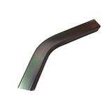 Katar Alüminyum 14X14 45 Derece Dirsek Kare Küpeşte 10'lu Paket