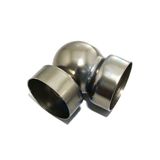 Katar Alüminyum Bronz 50 mm 4'lü Boş Küre Dirsek