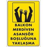 KATAR Balkon Merdiven Asansör Boşluğuna Yaklaşma