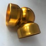 KATAR Boş Küre Dirsek Sarı 50mm 4'lü Paket