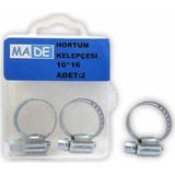 KATAR Made Hortum Kelepçesi 10X16 (1 Kutu:2 Adet) ST-38