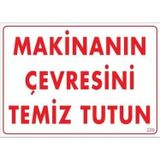 KATAR Makinanın Çevresini Temiz Tutun 9