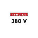 Katar Market Tehlike 380v Uyarı Levhası