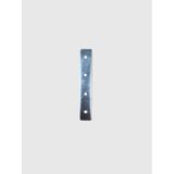 Katar Metal Düz Gönye Lama 15X90 2 mm Dört Delikli