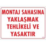KATAR Montaj Sahasına Yaklaşmak Tehlikeli Ve Yasaktır