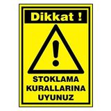 KATAR Stoklama Kurallarına Uyunuz