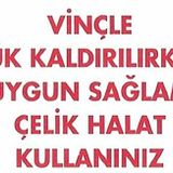 KATAR Vinçle Yük Kaldırırken Uygun Sağlam Çelik