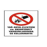 KATAR Yağ,boya Akaryakıt Yangınlarında Su Kullan