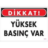 KATAR Yüksek Basınç Var