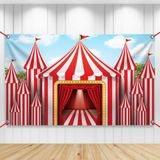 KatchOn, Karnaval Dekorasyonu için XtraLarge Karnaval Fonu - 182 x 110 cm | Sirk Zemini, Karnaval Temalı Parti Süslemeleri | Sirk Temalı Parti Süslemeleri, Parti için Karnaval Süslemeleri
