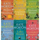 Kate Morton 6 Book Set Collection - The House at Riverton, Forgotten Garden, Distant Hours, Secret Keeper, Lake House, Clockmaker's Daughter