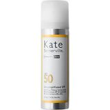 Kate Somerville Uncomplikated Spf 50 Makyaj Sabitleyici Sprey 96G, Parlamayı Önleyen ve Cildi Koruyan Lüks Bitirici